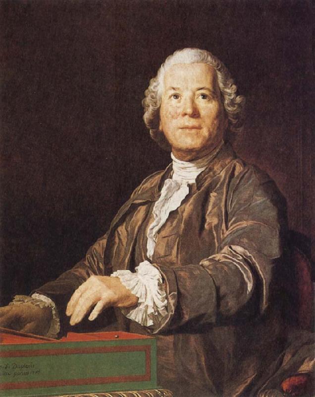 Joseph Siffred Duplessis Portrait of Christoph Willibald Gluck oil painting image